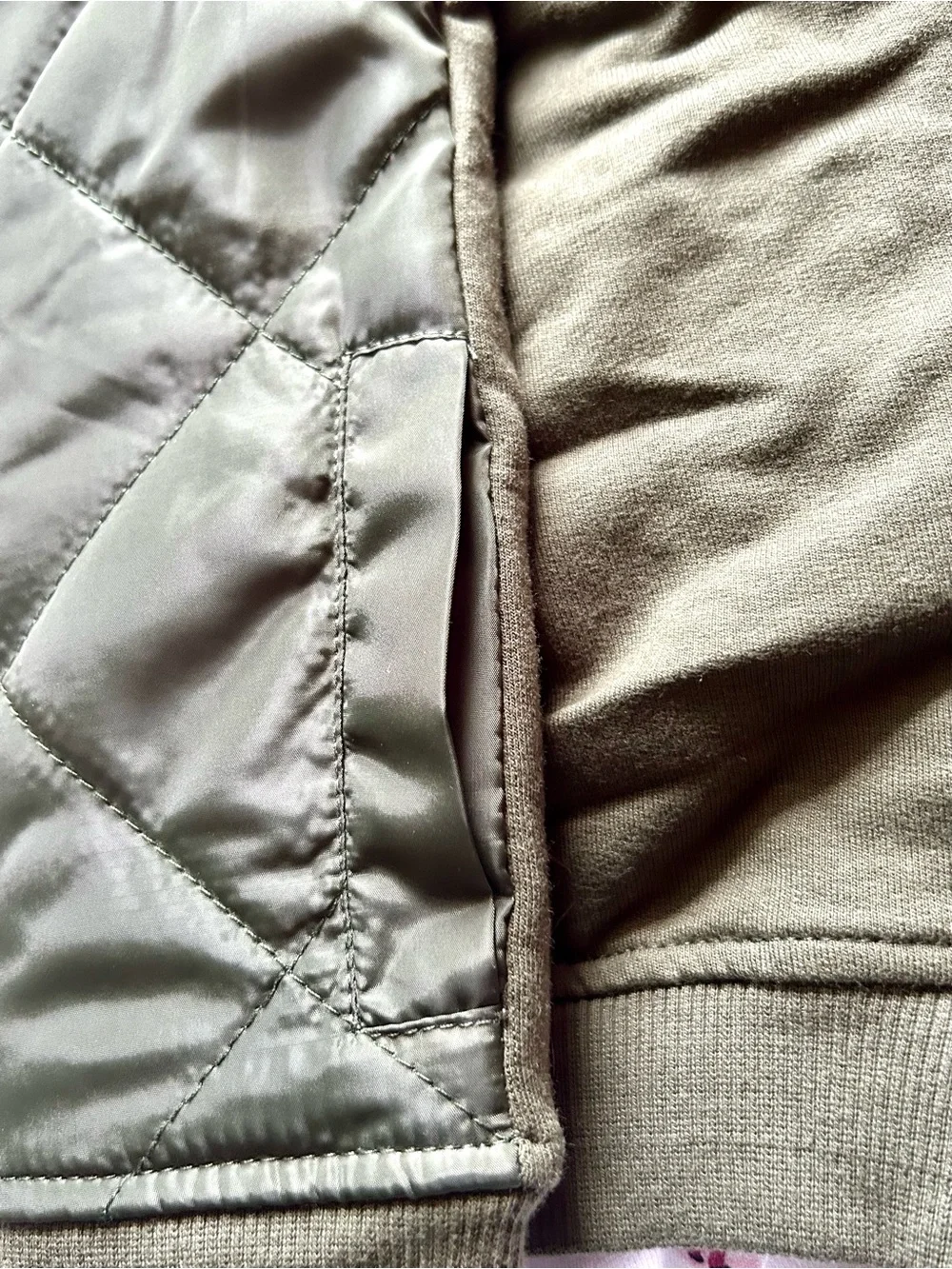 Wonder Nation Toddler Boy 2-Piece Quilted Bomber Jacket & Shirt Set NWOT Size 2T